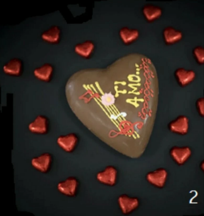 Cuore croccante dolce emozione.World products shop. - WORLD PRODUCTS SHOP