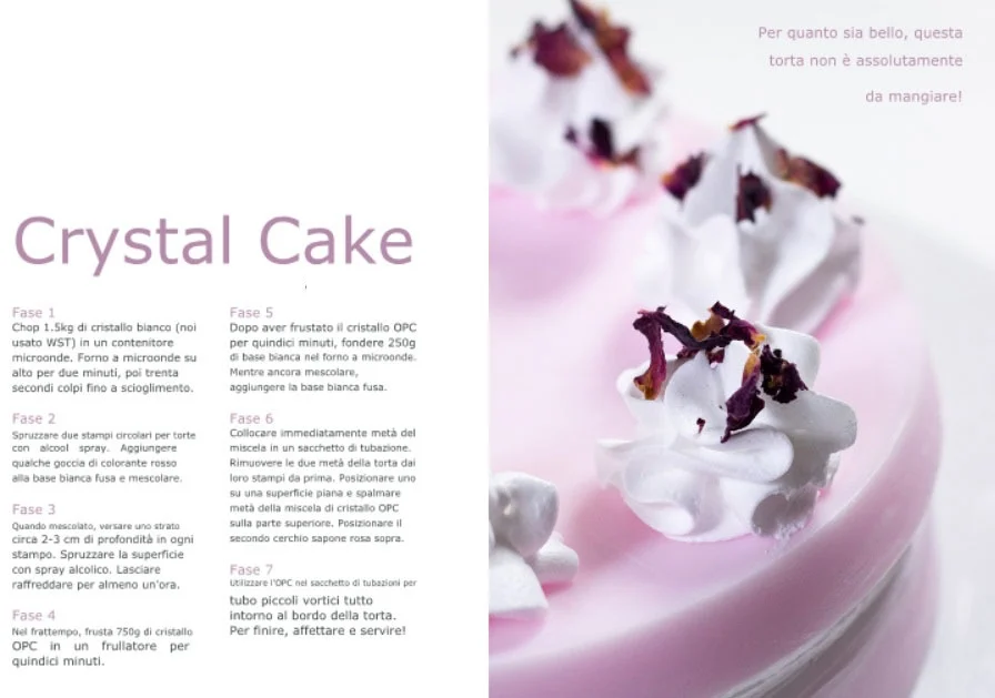 Schiuma Burro da bagno cosmetica. Melt and Pour Crystal OPC - WORLD PRODUCTS SHOP