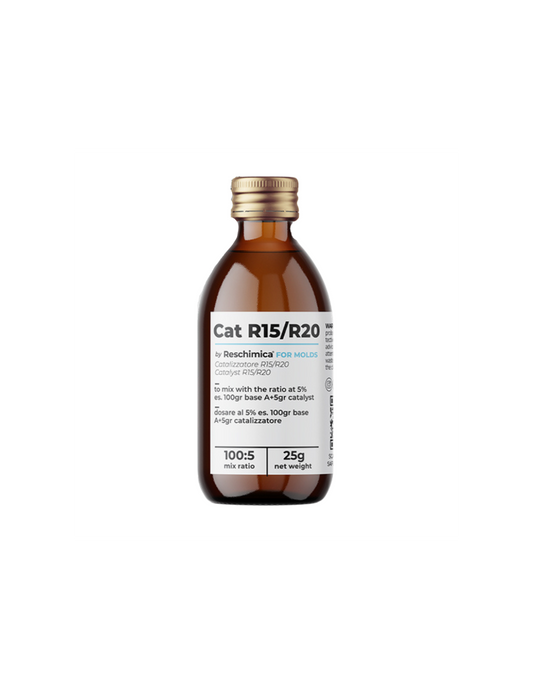 CAT R 7/15/20 Catalizzatore / indurente per Silicone Liquido a Condensazione – Dosaggio 5% – Per Stampi in Silicone