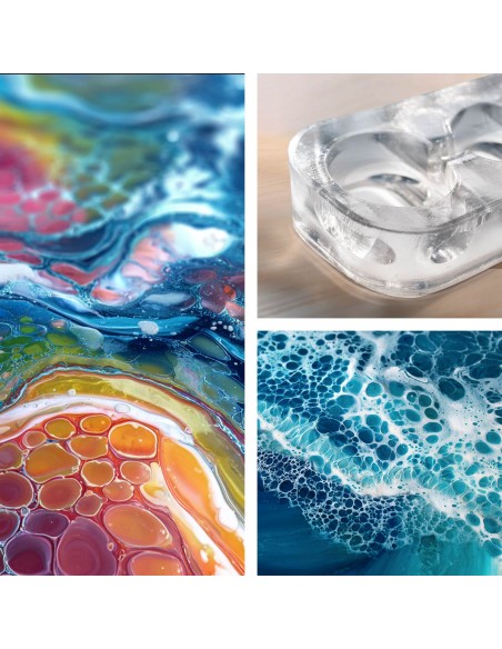 OLIO SILICONICO – Olio multiuso per creare effetti artistici, per lubrificare, proteggere