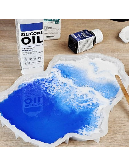 OLIO SILICONICO – Olio multiuso per creare effetti artistici, per lubrificare, proteggere