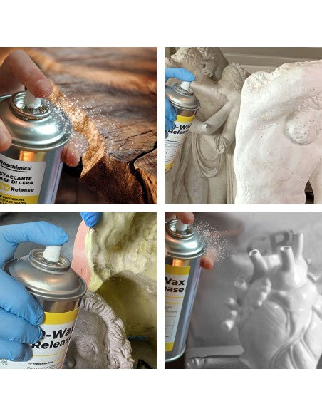 R-WAX RELEASE - Separatore con Cera per Resina epossidica, Resina Poliestere, PMMA e Poliuretano