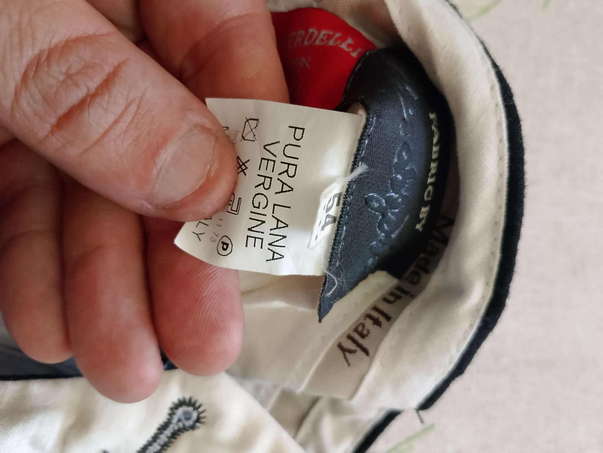 Pantaloni Uomo. Neri Eleganti.Tg 54.pura lana vergine.Gianni Verdelli by Marzotto. - WORLD PRODUCTS SHOP