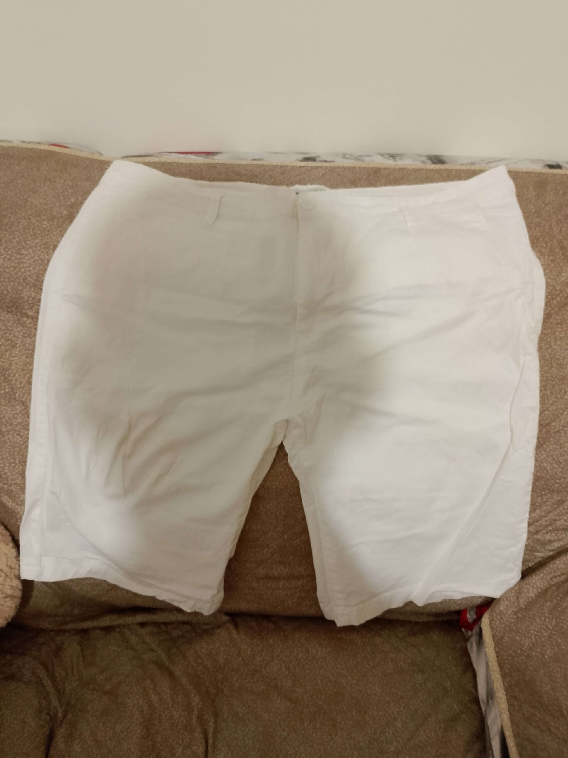 Pantaloncino ANDREA FALCO.ESTATE.Bianco.casual unisex.Taglia 54/L - WORLD PRODUCTS SHOP