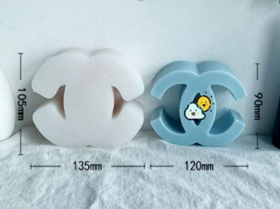 Logo Griffe CH. in varie misure Stampo in silicone