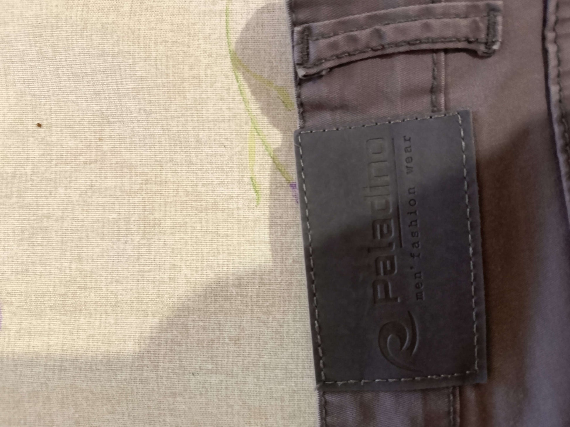 Pantalone Uomo. GRIGIO. ESTATE. Pantalone Elegante casual. Tasca America.   Taglia 52/L - WORLD PRODUCTS SHOP