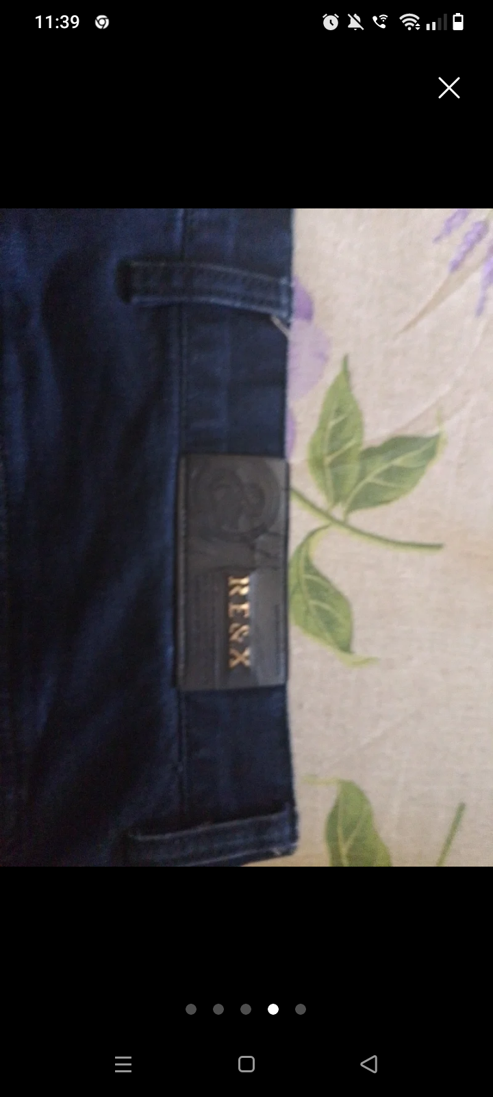 JEANS CASUAL REeX.       Blu scuro.Misura 52/L. Unisex. - WORLD PRODUCTS SHOP