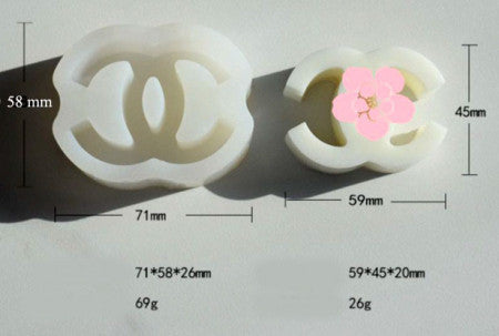 Logo Griffe CH. in varie misure Stampo in silicone