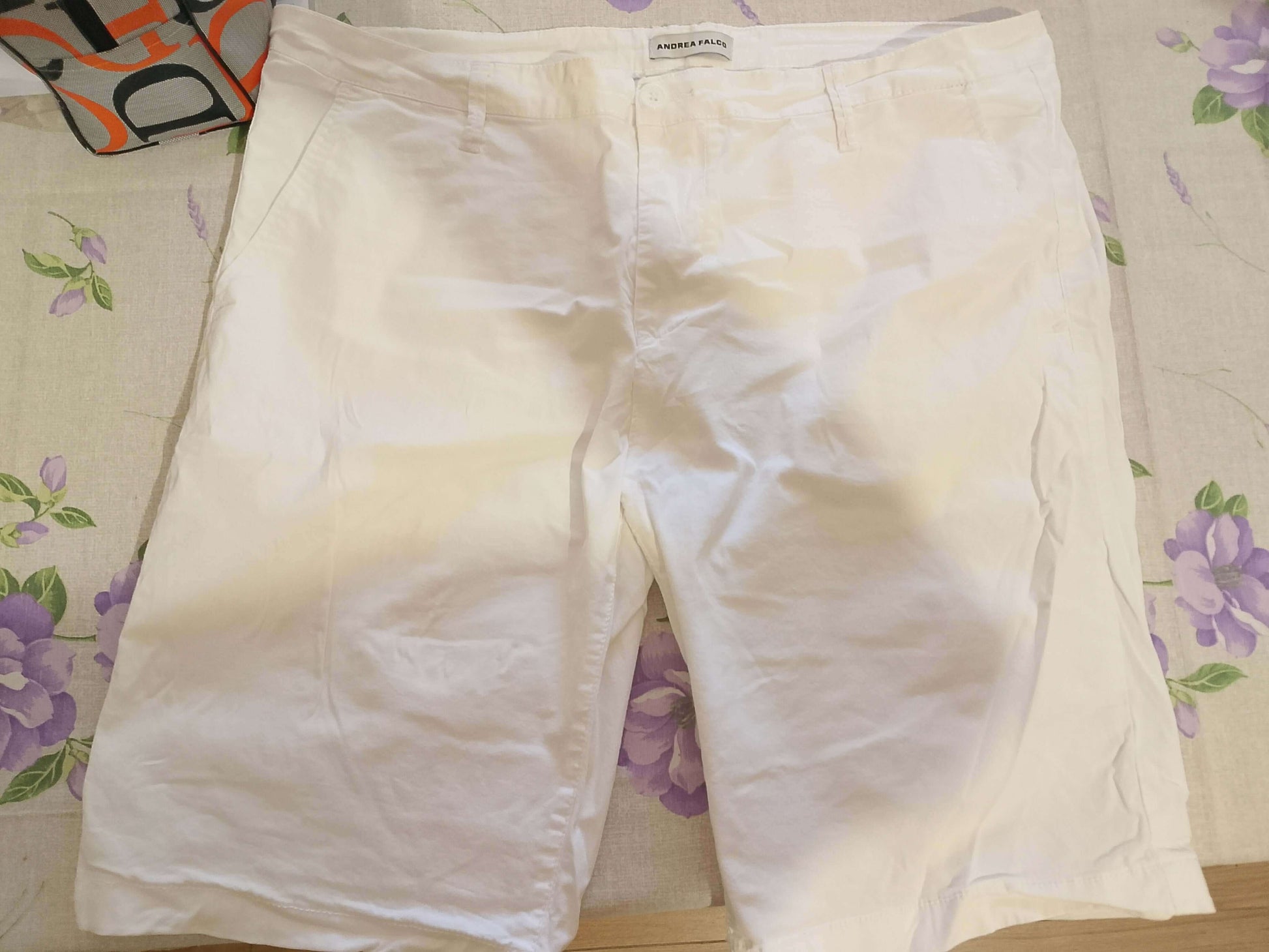 STOK.2 Pantaloncini. Bermuda. ANDREA FALCO. corto. estate.Tg54. - WORLD PRODUCTS SHOP