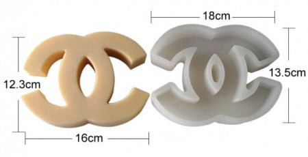 Logo Griffe CH. in varie misure Stampo in silicone