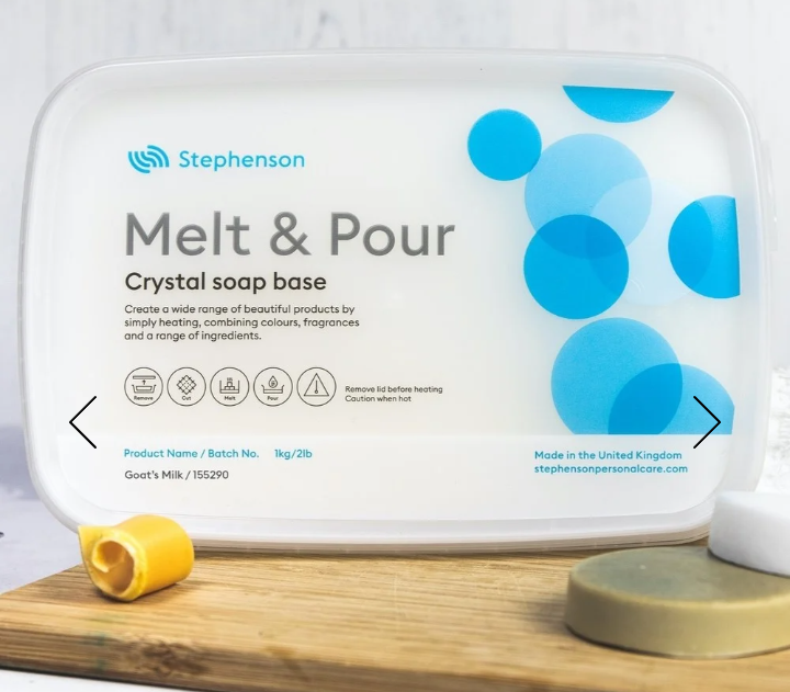 Latte di Capra. Sapone Bianco. Base Melt and Pour - WORLD PRODUCTS SHOP