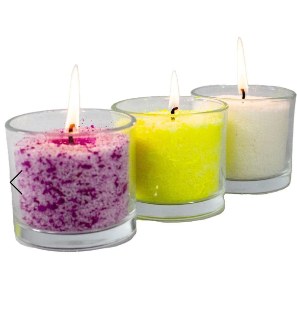 Cera Eco Snow senza fusione per Candele in Contenitore